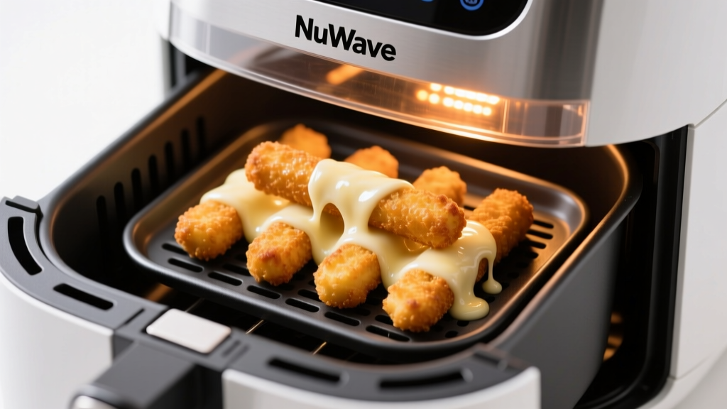 Perfect Mozzarella Sticks in a NuWave Air Fryer