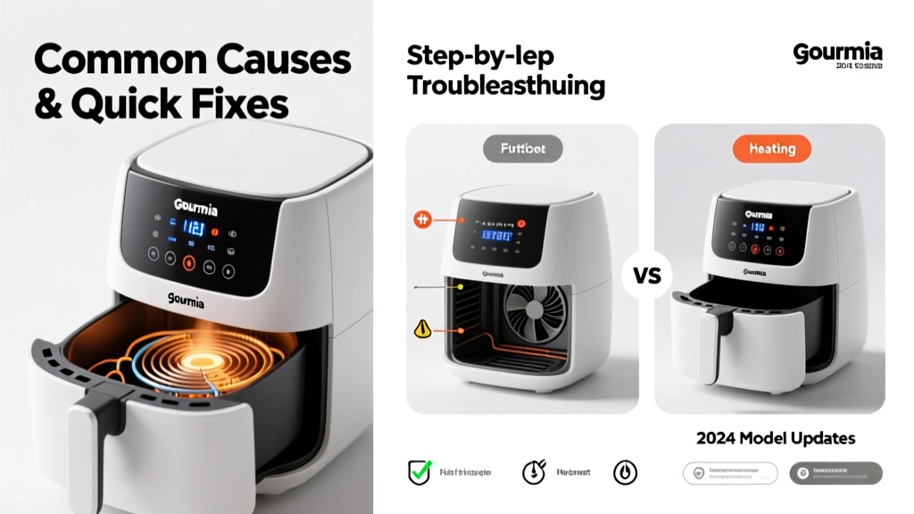 Gourmia Air Fryer Not Heating? Fix It Fast (2024 Guide)