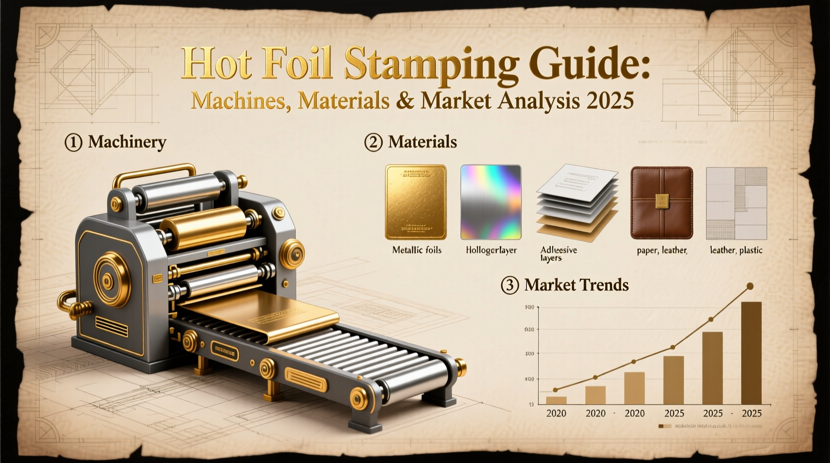 Hot Foil Stamping Guide: Machines, Materials & Market Analysis 2025