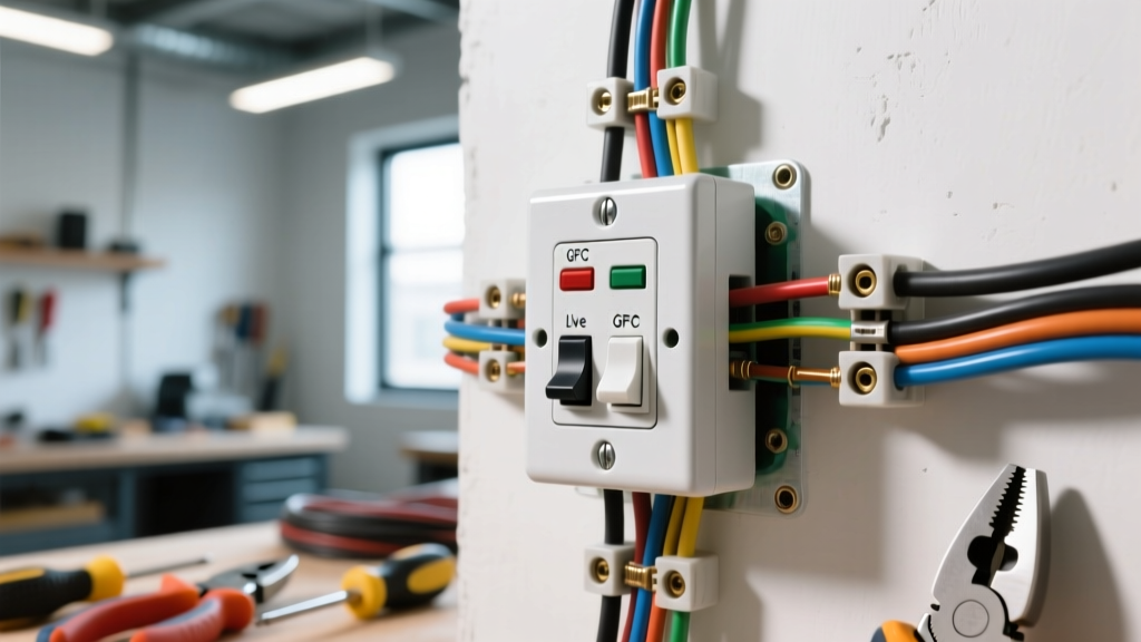 Wiring a GFCI and Switch Combo Receptacle: Safety and Grounding Rules