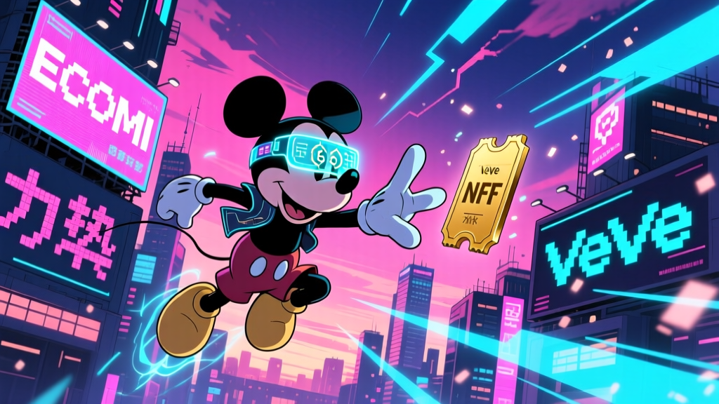 ECOMI and VeVe: When Mickey Mouse Meets the Blockchain