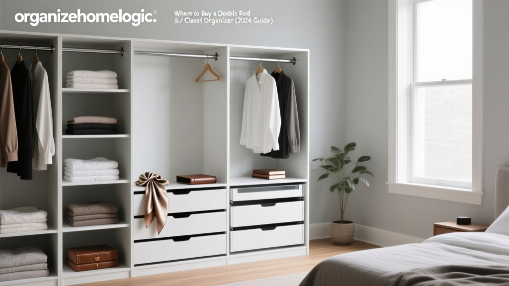 Where to Buy a Double Rod Closet Organizer (2024 Guide)