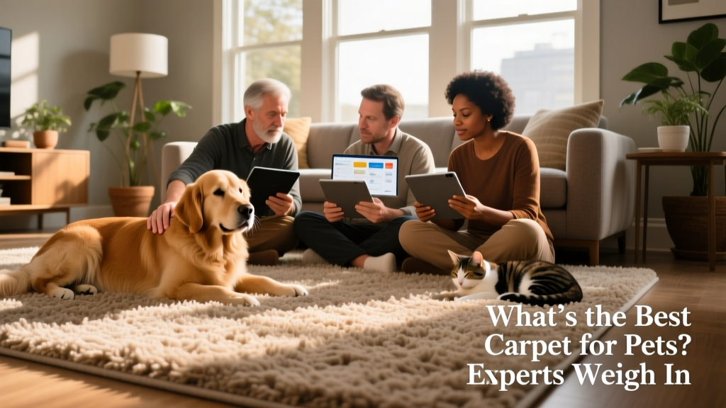 What’s the Best Carpet for Pets? Experts Weigh In