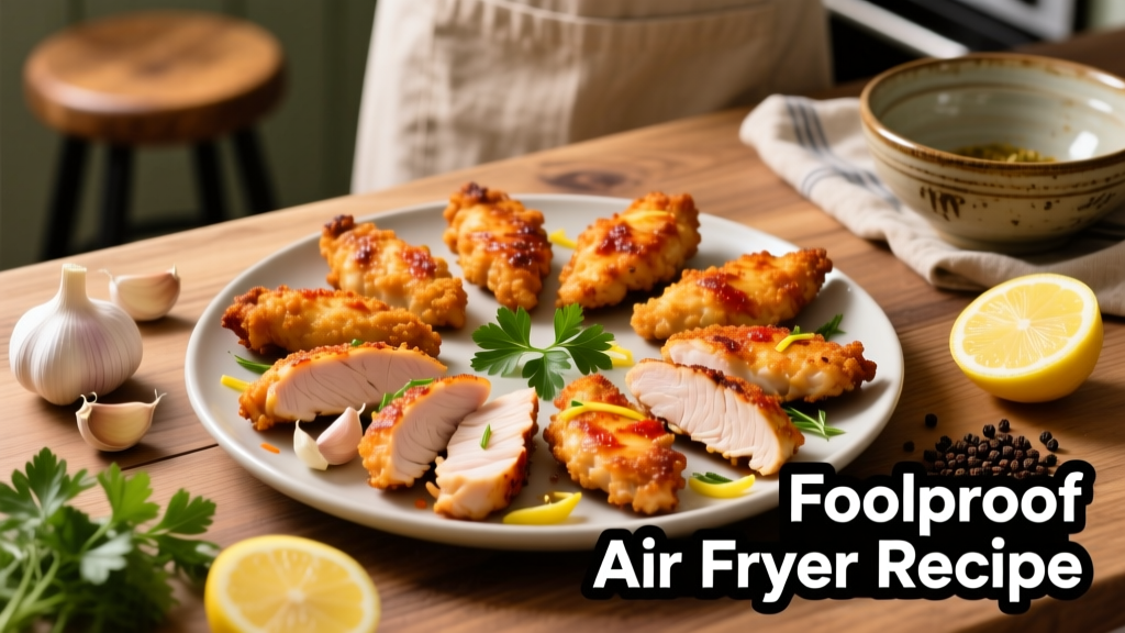 Air Fryer Chicken Breast Tenders: Crispy, Juicy & Foolproof