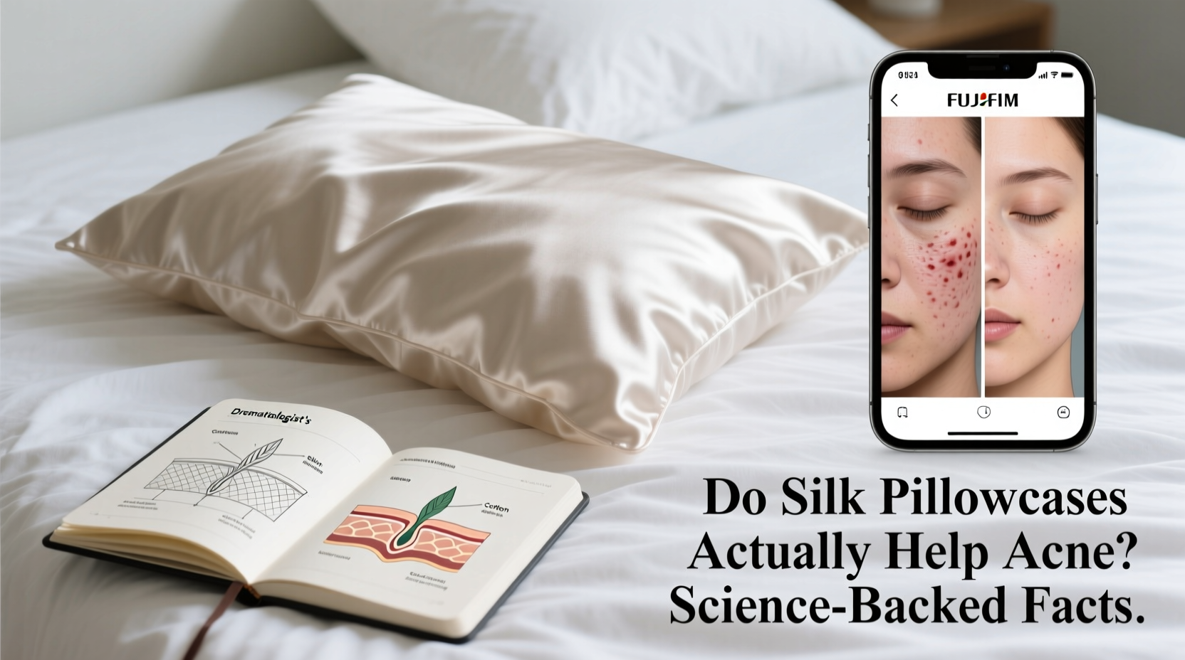 silk pillowcases for acne do they actually work or is it marketing