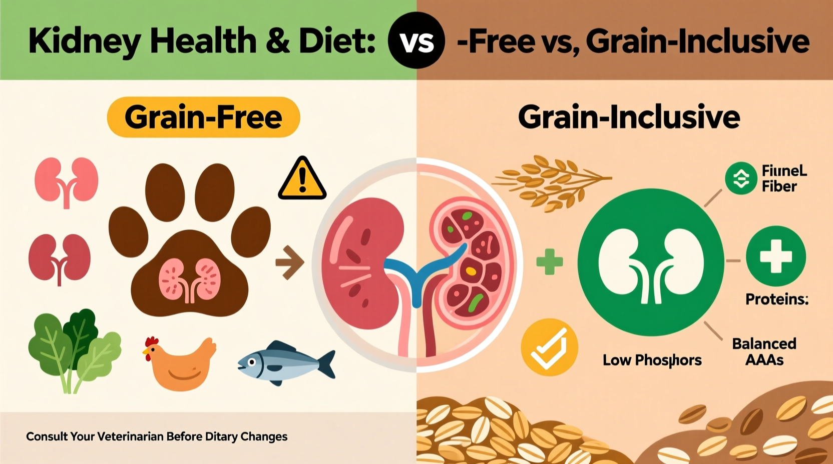 View of Grain Free Cat Food Vs Grain Inclusive Kidney Health Concerns