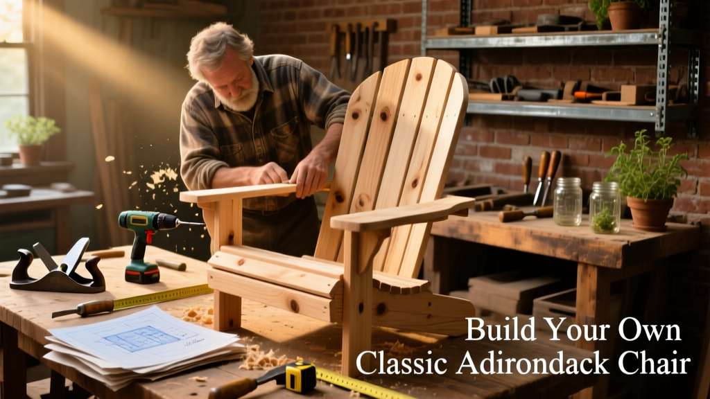 DIY Adirondack Chair: Build a Classic Backyard Seat