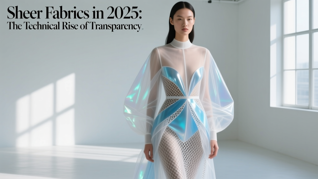 Sheer Fabrics in 2025: The Technical Rise of Transparency