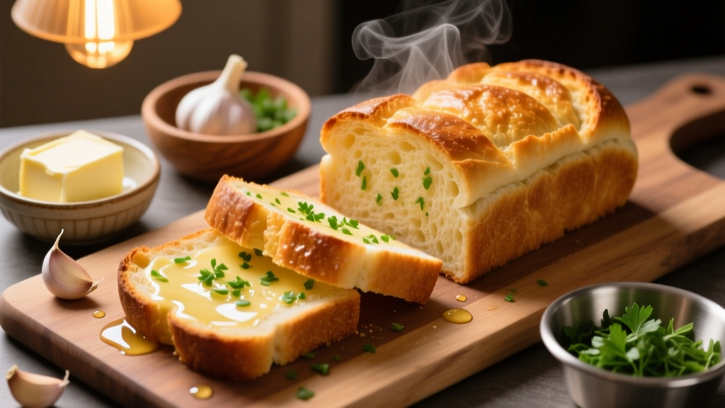 Air Fryer Garlic Butter Bread: Crispy, Golden & Easy
