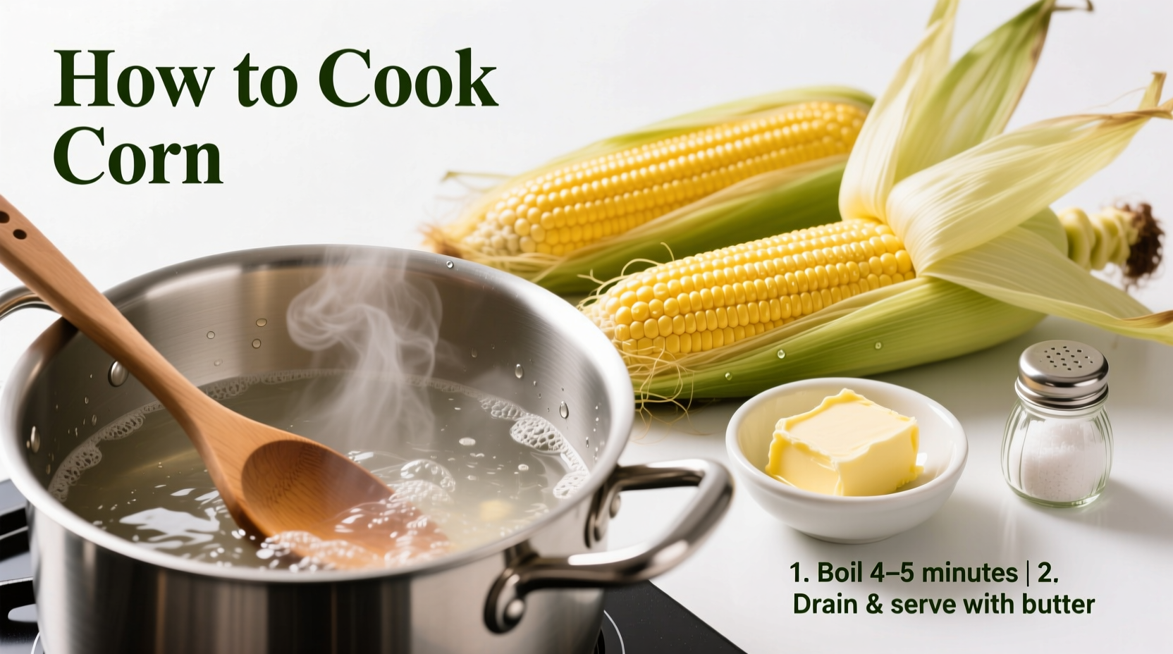 how to cook the corn