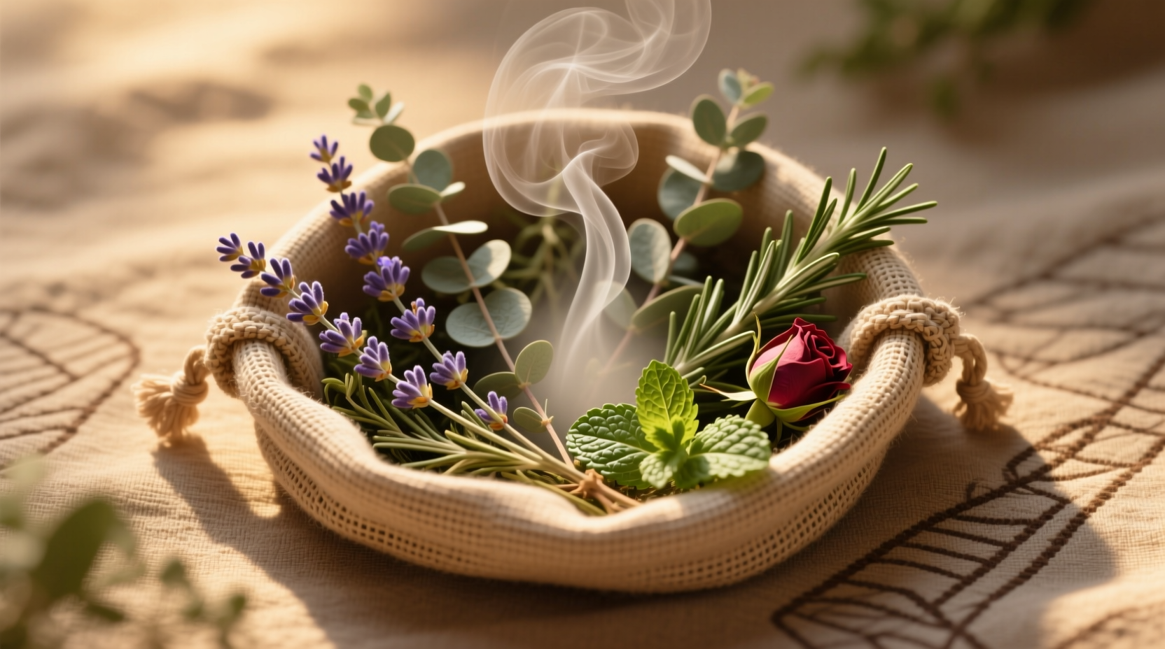 use herbs as an all natural air freshener