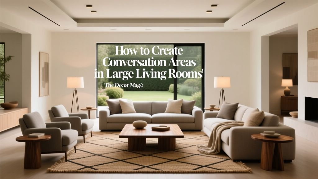 Conversation Areas in Large Living Rooms (2026)