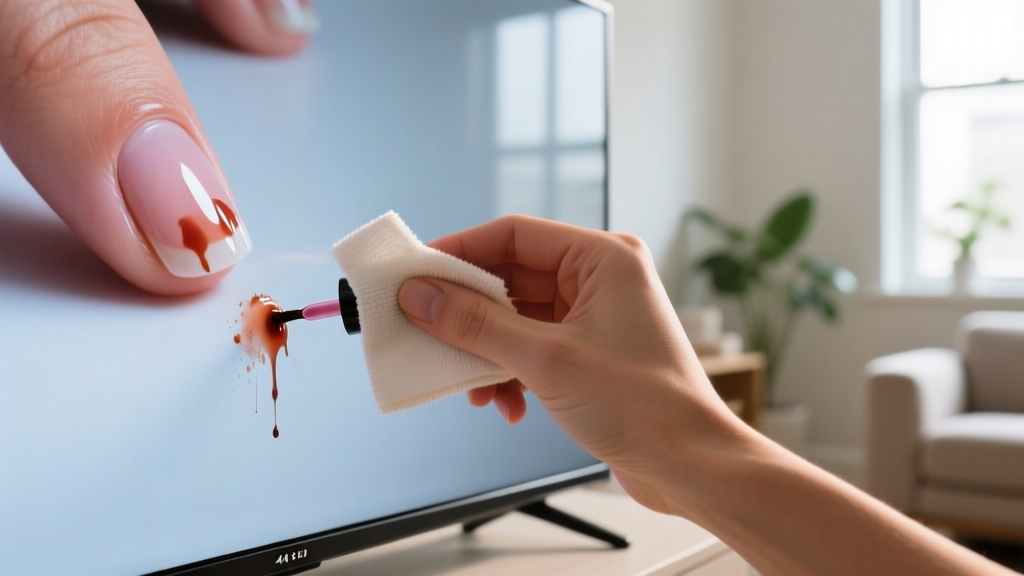 Tested: How to Get Nail Polish Out of TV Screen Easily