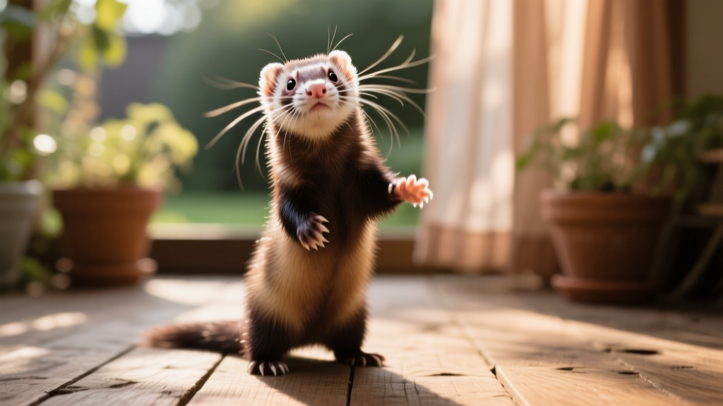 Shaking Ferret