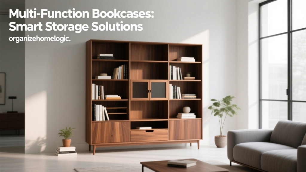 Multi-Function Bookcases: Smart Storage Solutions