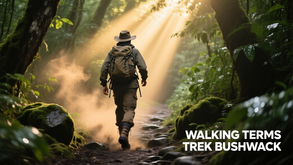 Trek, Bushwhack, Walk: Decoding the Nuances of Off-Trail Movement in North America