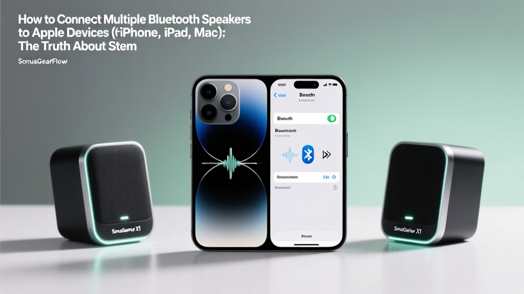 Bluetooth Speakers on Apple Devices: Truth & Fixes (2026)