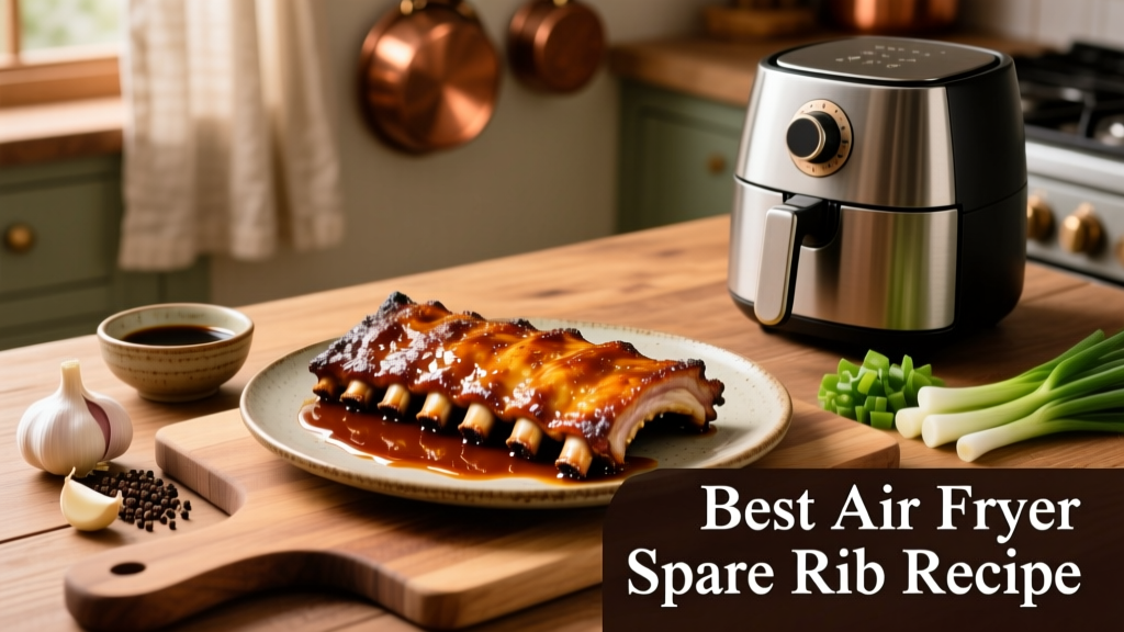 Best Air Fryer Spare Rib Recipe (Crispy & Juicy!)