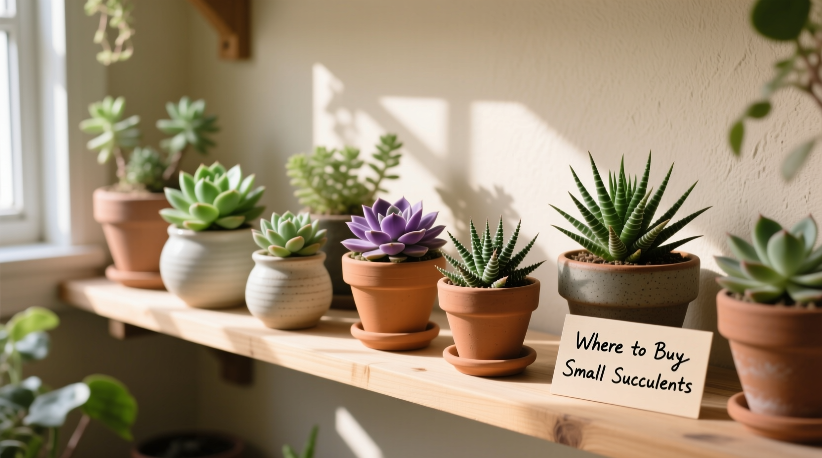 where to buy small succulents