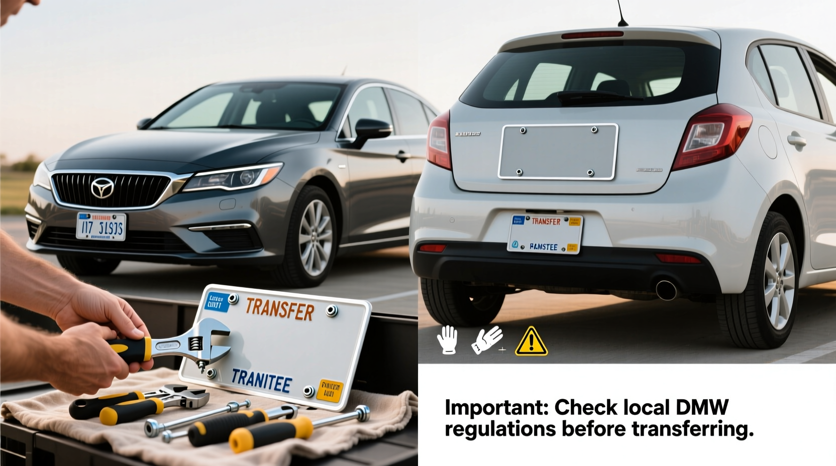 can you transfer plates from one car to another