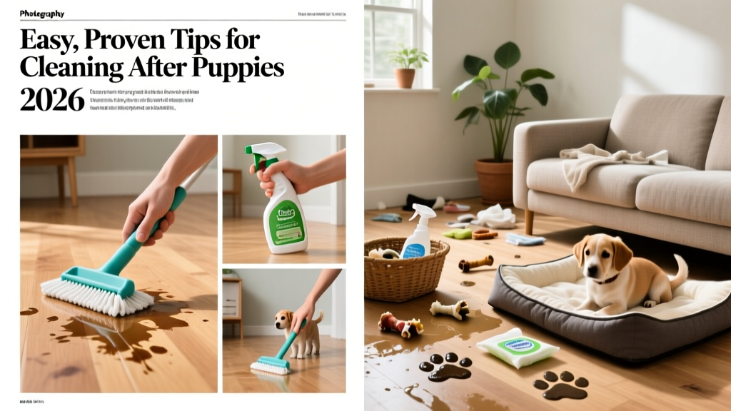 Easy, Proven Tips for Cleaning After Puppies (2026)