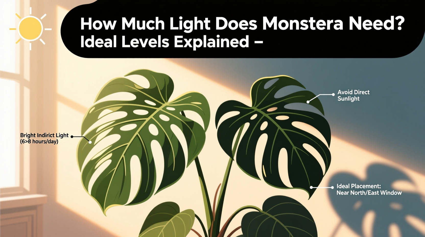 How Much Light Does Monstera Need