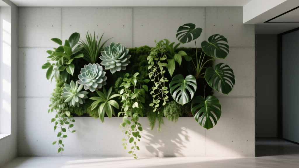 Indoor Vertical Garden System: Easy Care for Thriving Plants