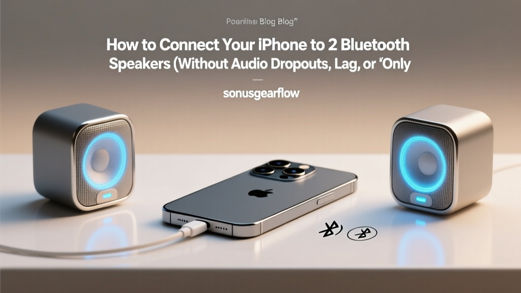 iPhone Bluetooth Dual Speakers: Fix Audio Dropouts (2026)