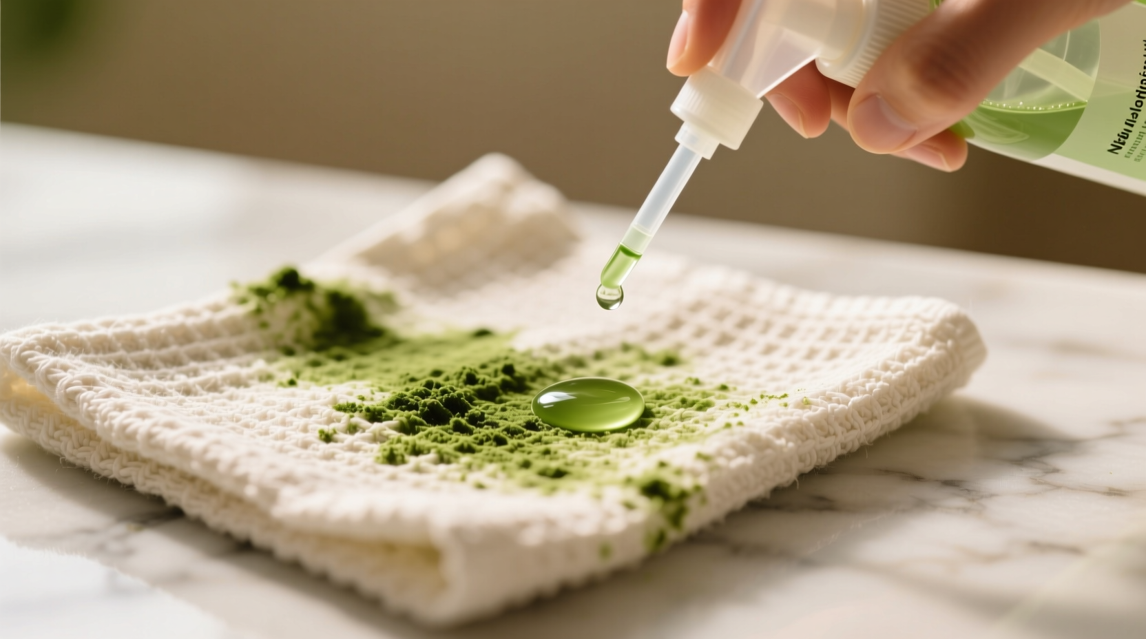 eco friendly matcha stain removal