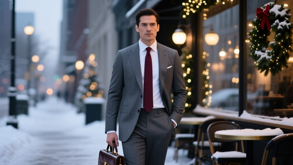 What Color Suit to Wear to a Christmas Party (2026)
