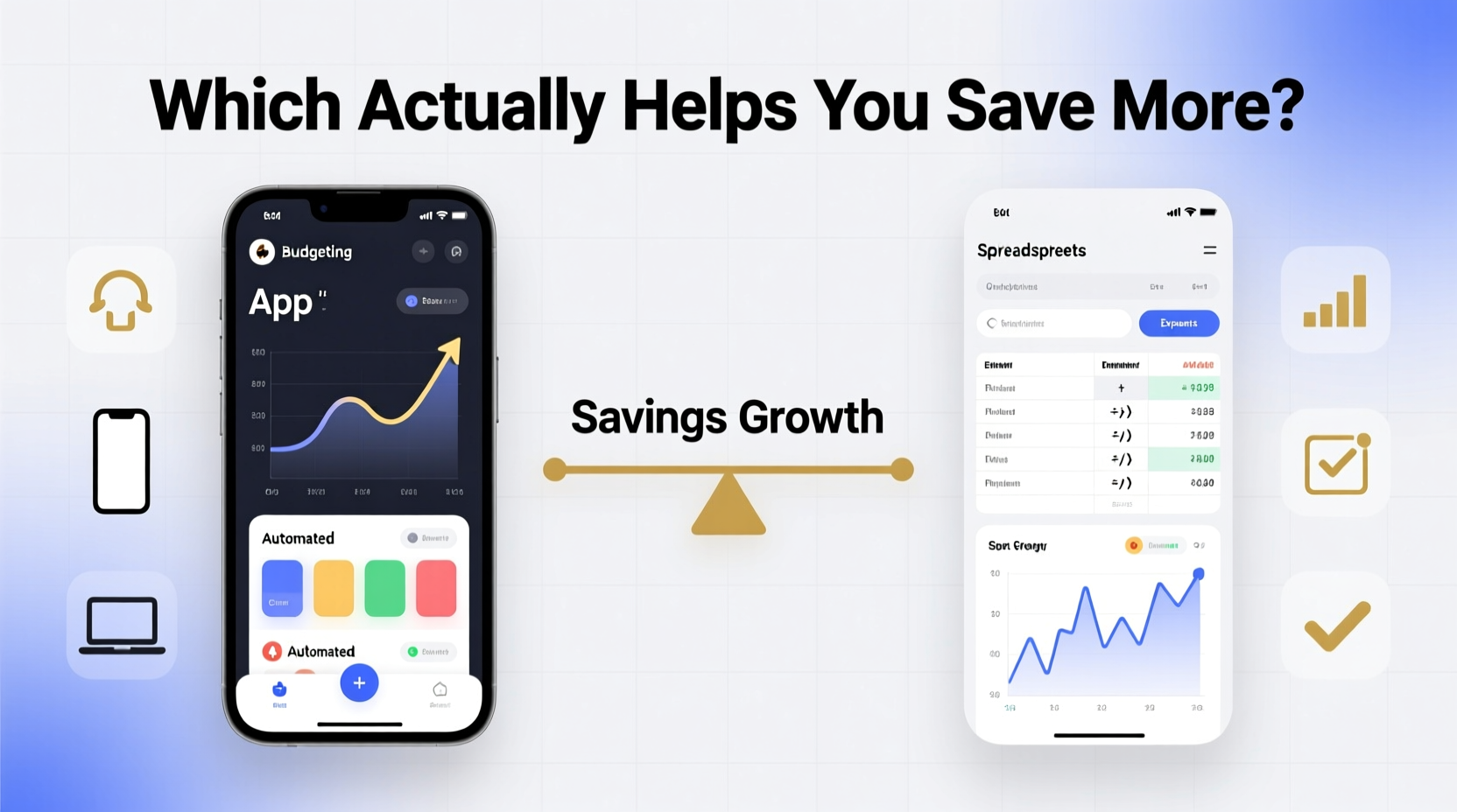 budgeting apps vs spreadsheets which method actually helps you save more