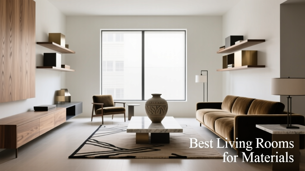 Best Living Rooms for Materials: Performance, Durability, and Design Intelligence