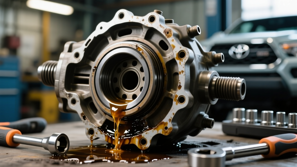 Toyota Tacoma Differential Fluid Leaks: Bearing & Seal Replacement