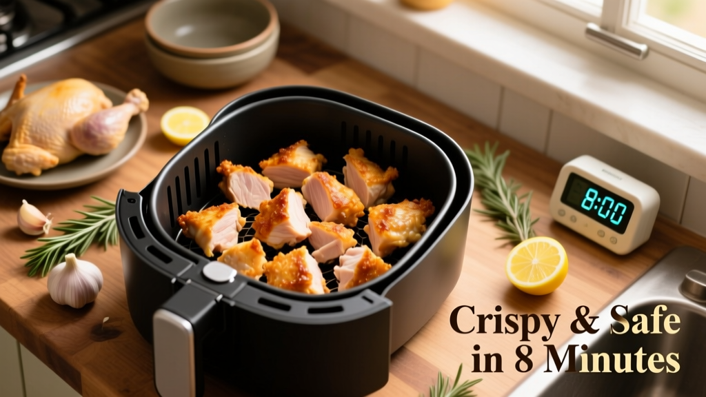 Frozen Diced Chicken in Air Fryer: Crispy, Safe & Fast