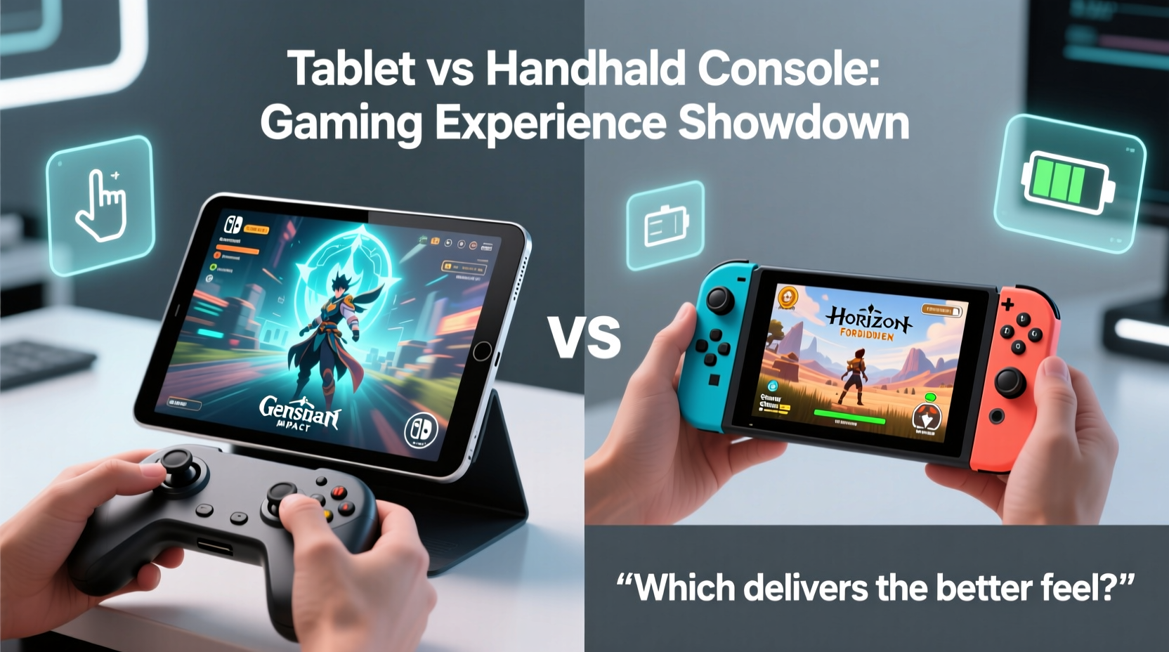 is gaming on a tablet as good as using a dedicated handheld console