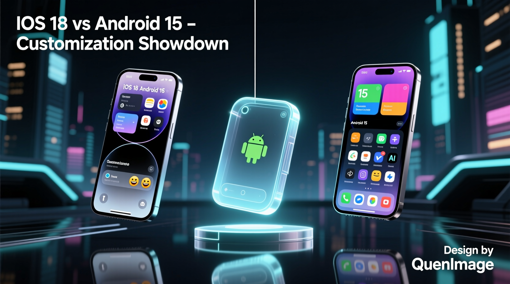 ios 18 vs android 15 customization features who did it better