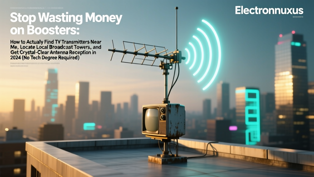 Stop Wasting Money on Boosters: How to Actually Find TV Transmitters Near Me, Locate Local Broadcast Towers, and Get Crystal-Clear Antenna Reception in 2024 (No Tech Degree Required)
