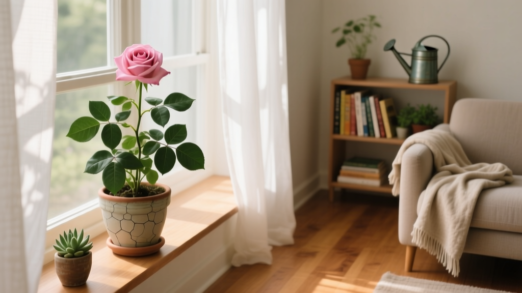 How to Move Indoor Roses Outdoors Successfully
