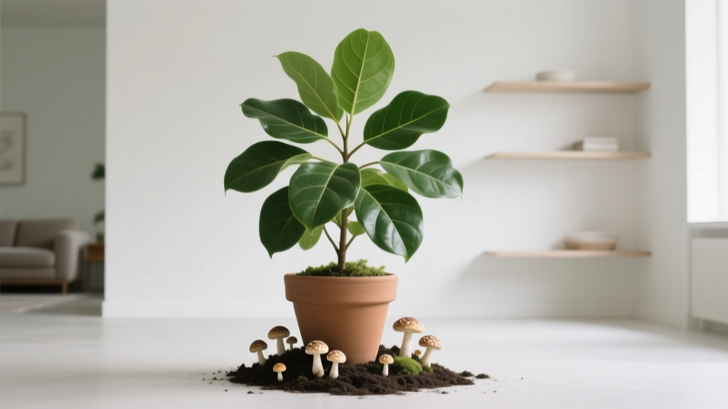 Why Does My Indoor Plant Have Mushrooms?