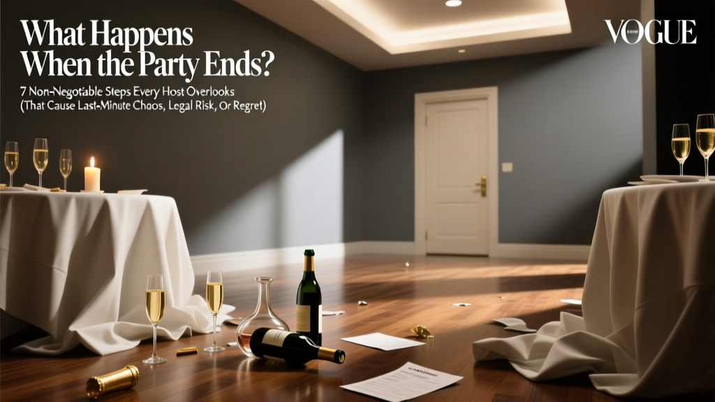Post-Party Checklist: Avoid Chaos & Legal Risk (2026)