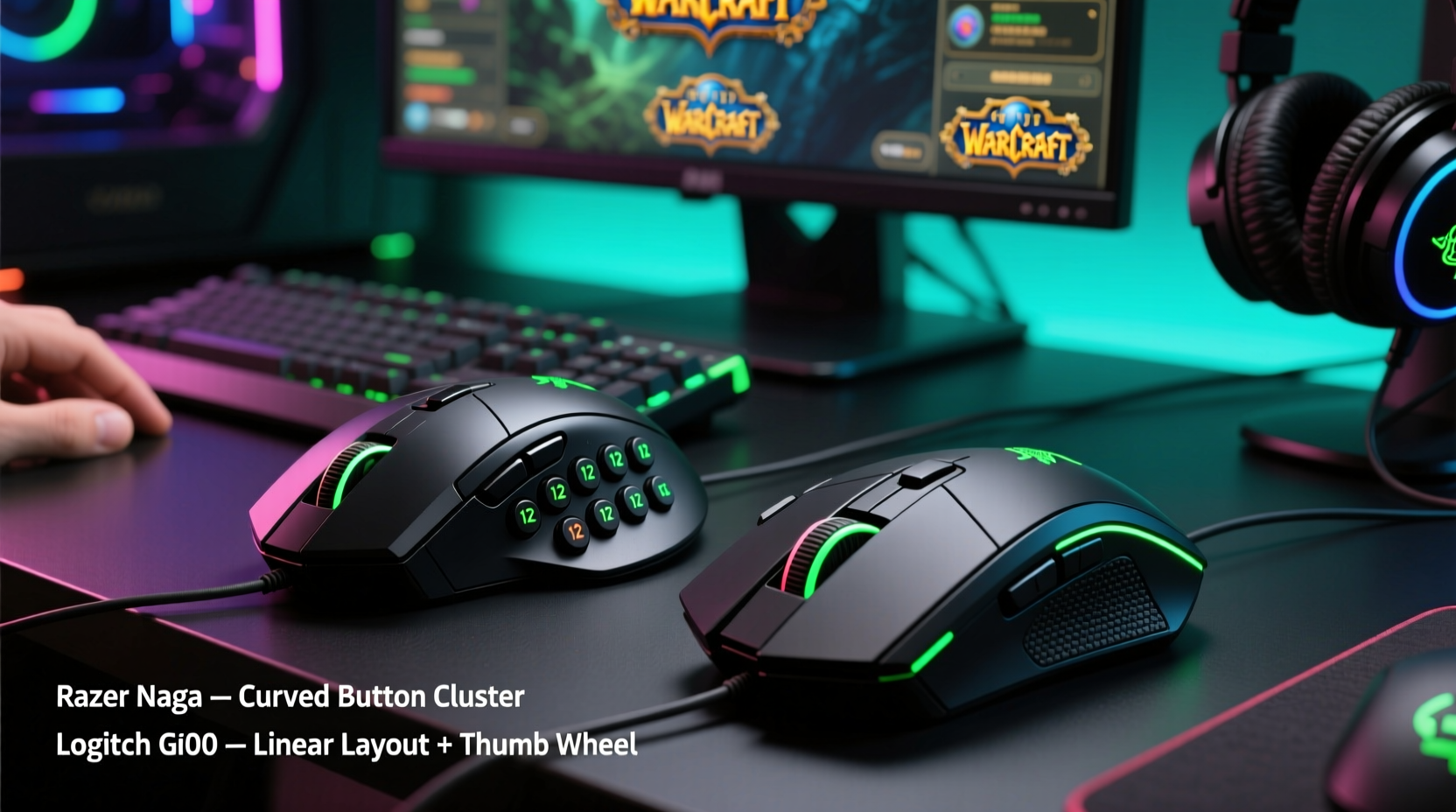 razer naga vs logitech g600 for mmorpg players comfort and button layout