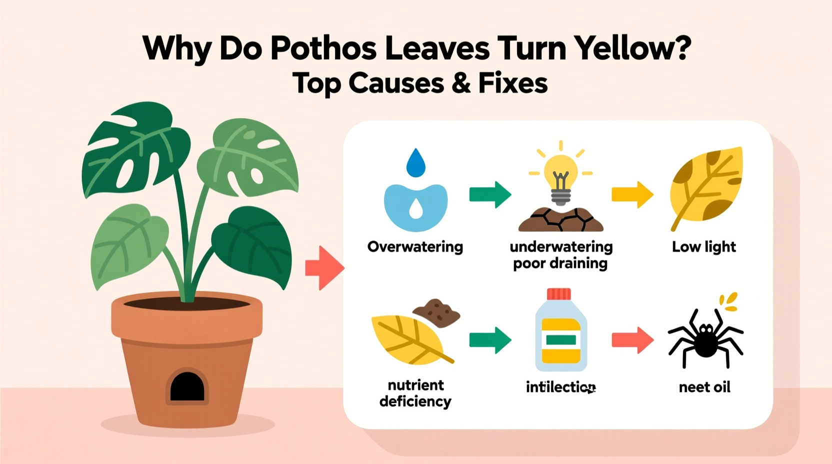 Why Do Pothos Leaves Turn Yellow