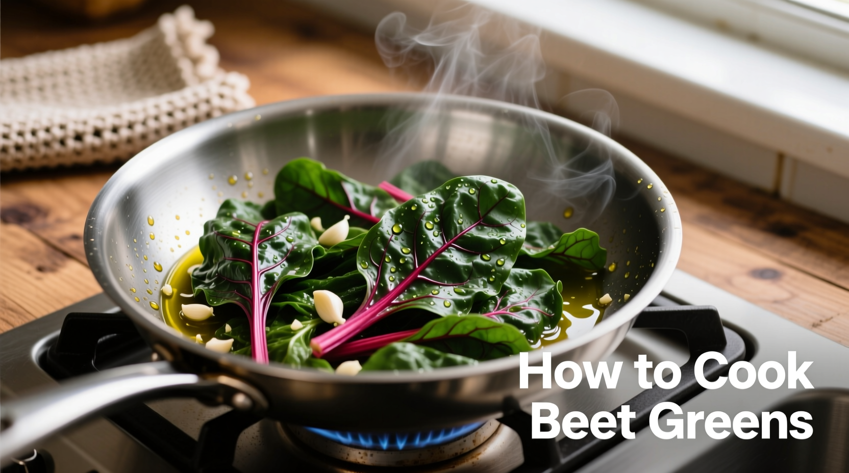 how do you cook beets leaves