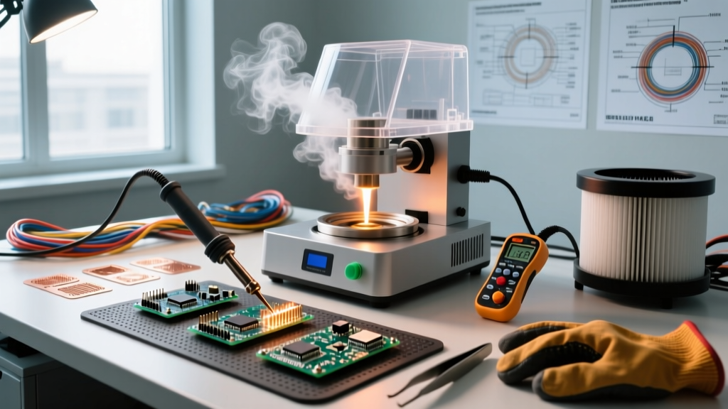 Reflow Soldering Process Safety: Fume Extraction & Gear Guide