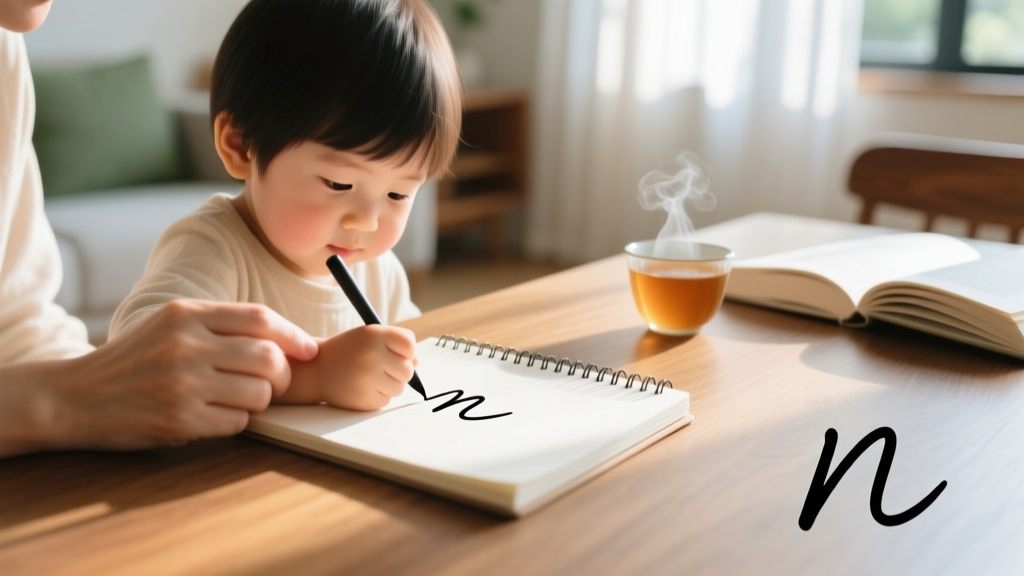 Mastering the Cursive Letter N: A Practical Guide for Kids, Parents, and Educators