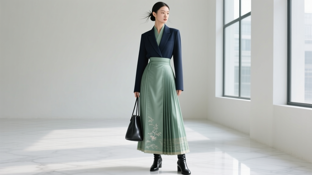 Neo-Hanfu Fusion: Styling the Mamianqun for Modern Wardrobes