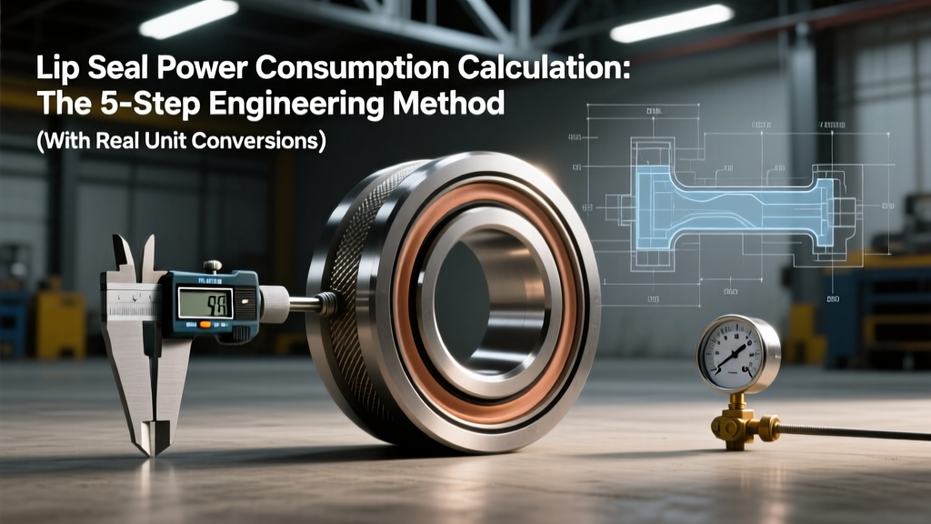 Lip Seal Power Calculation: 5-Step API 682 Method