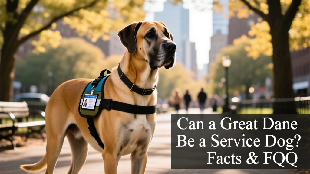 Can a Great Dane Be a Service Dog? Facts & FAQ