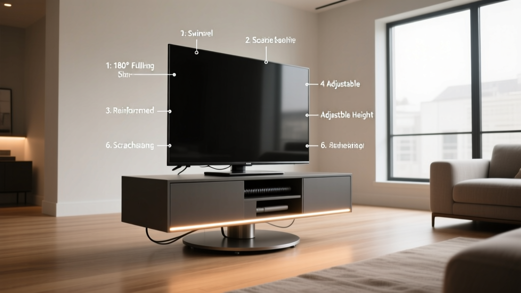 180° Swivel TV Stand: 7 Essential Features Buyers Miss