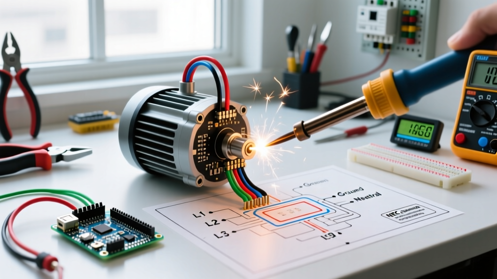 Wiring Diagram for 3 Phase Motor: NEC Safety & Code Compliance
